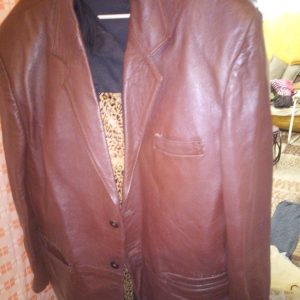 کت،چرم،تک،شکلاتی،